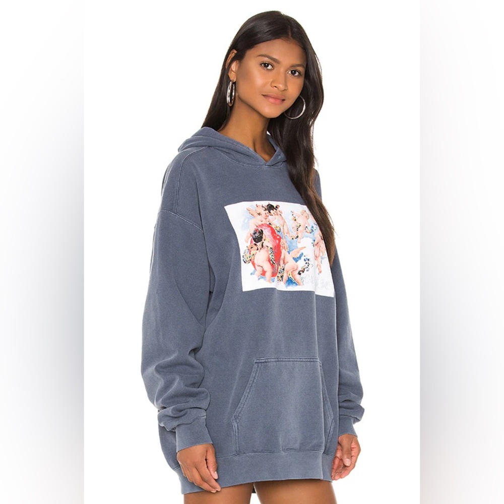 BOYS LIE Denim Oversized Hoodie